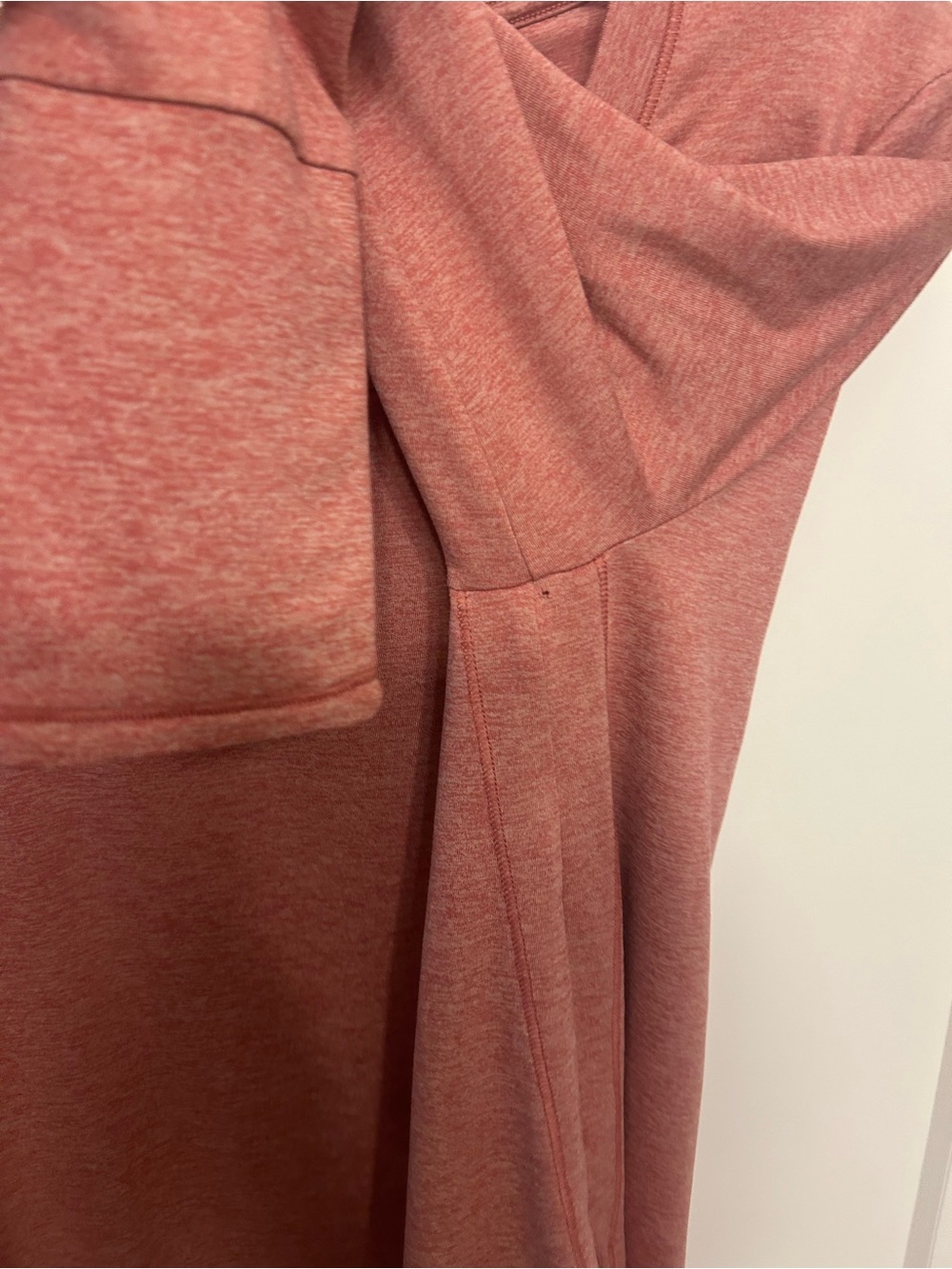 Athleta Long-Sleeve Crew Tee in Dusty Rose Heather - Picture 3 of 8
